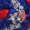 Wifelai Butterfly Drill Ribbon Bridal Bouquet W2216