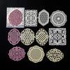 10Pcs/Set Hollow Out Hand Lace Decorative Paper Scrapbooking Handbook DIY Journal Material Collage Aesthetic Craft Supplies