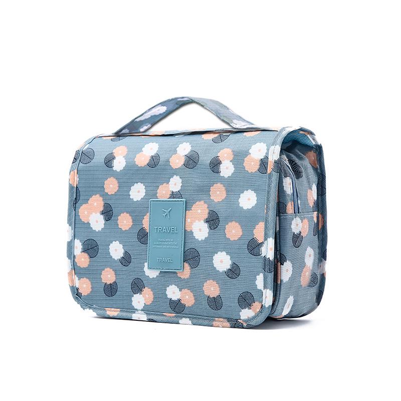 Waterproof Large Capacity Makeup Bag with Hook – Multifunctional Travel Cosmetics Storage
