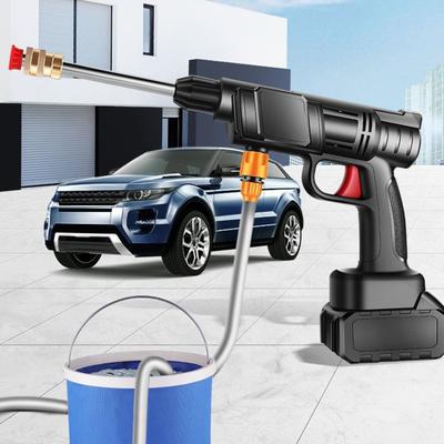 Cordless Pressure Washer 21V Electric Power Cleaner for Car Garden Patio Adjustable
