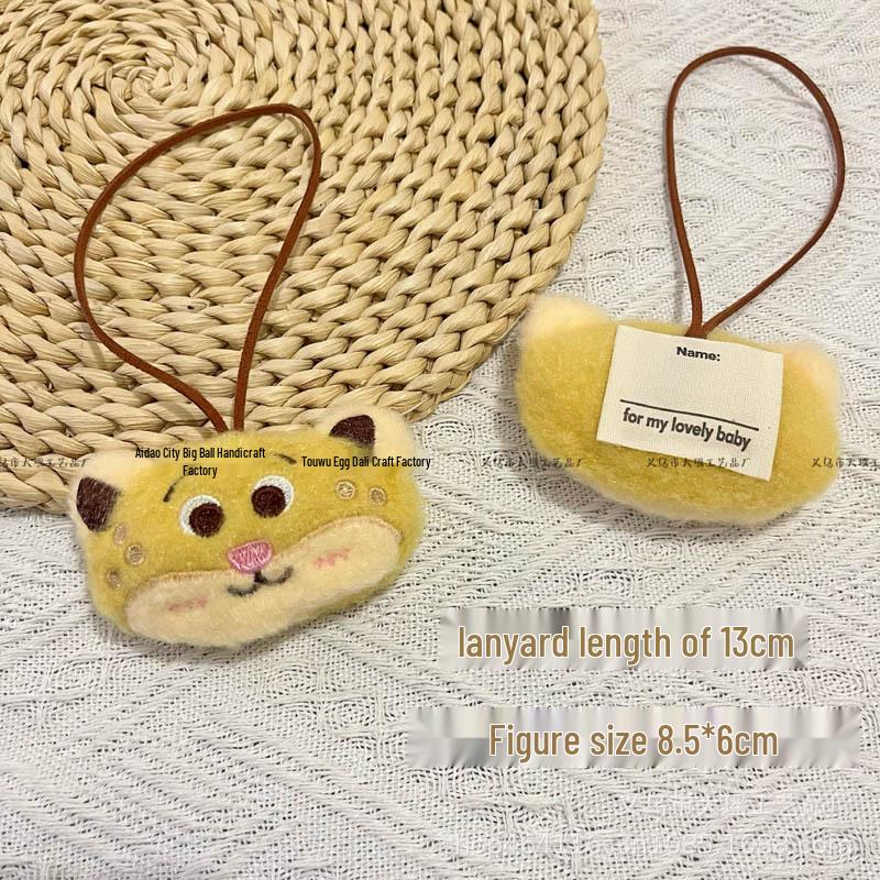 Zootopia Cartoon Plush Toy & Bag Pendant - Nick & Judy Cute Ornament Without Sound