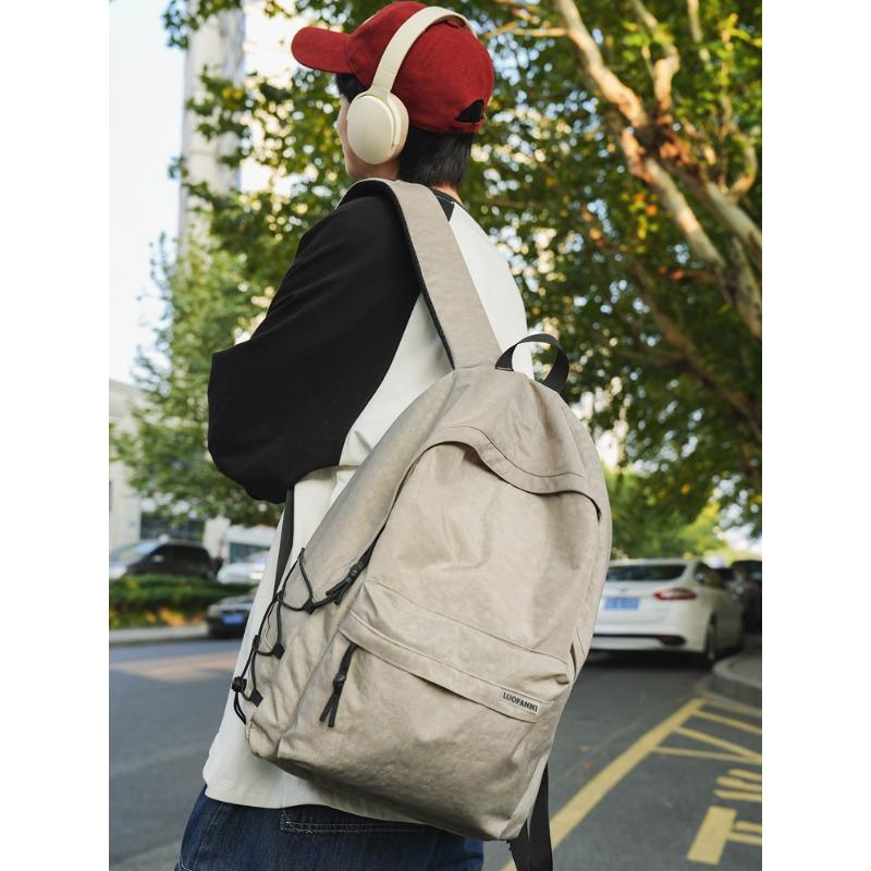 Large capacity new men's and women's schoolbags new student backpacks lightweight casual backpacks