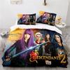 Descendants 3 3D Printed Bedding Set Teenagers Children Duvet Cover Set Soft Comforter Cover With Quilt Cover Pillowcase