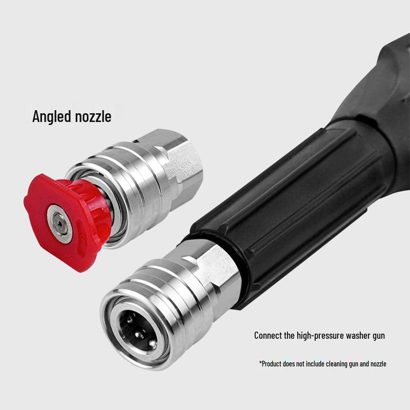 High-Pressure Car Wash Water Gun Cleaner with 1/4 Quick Connect Interface for Household Car Wash Machines.