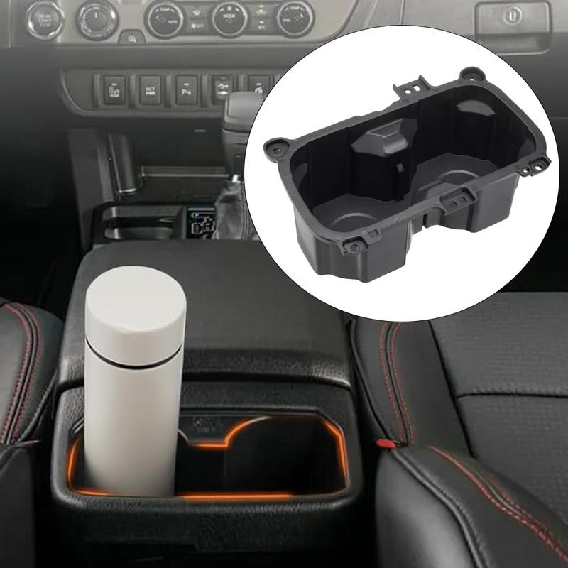 ABS Black for Tacoma 2016- Extra Large Drink Water Bottle Holder Oversized Cup Holder