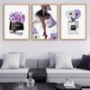Fashion Wall Art Prints Makeup Perfume Canvas Painting Girl Room Decor Poster Home Wall Design Picture No Frame