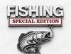 Fishing Themed Car Badge for Vehicle Exterior Decoration