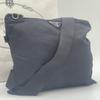 PRADA Tessuto Nylon Shoulder Bag Crossbody Pochette Sacoche Silver Hardware Triangle Logo Plate Black Men Women