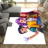 Colorful Fashion Friends Floor Rug Office Rug Perfect for Balcony Kitchen Game Room Hallway Antislip Carpet Anime Office Decor Gift for Festivals
