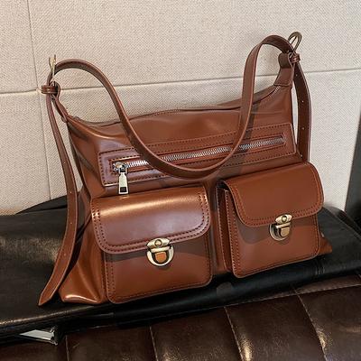 Pendler Große Kapazität Tasche Damen Neue Lässige Vielseitige Umhängetasche Schultertasche