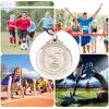 2 in Medaille Kinder Goldmedaille Auszeichnungen Medaille Souvenir Geschenk Gold Silber Bronze Auszeichnungsmedaille Goldmedaille für Wettbewerbe Party