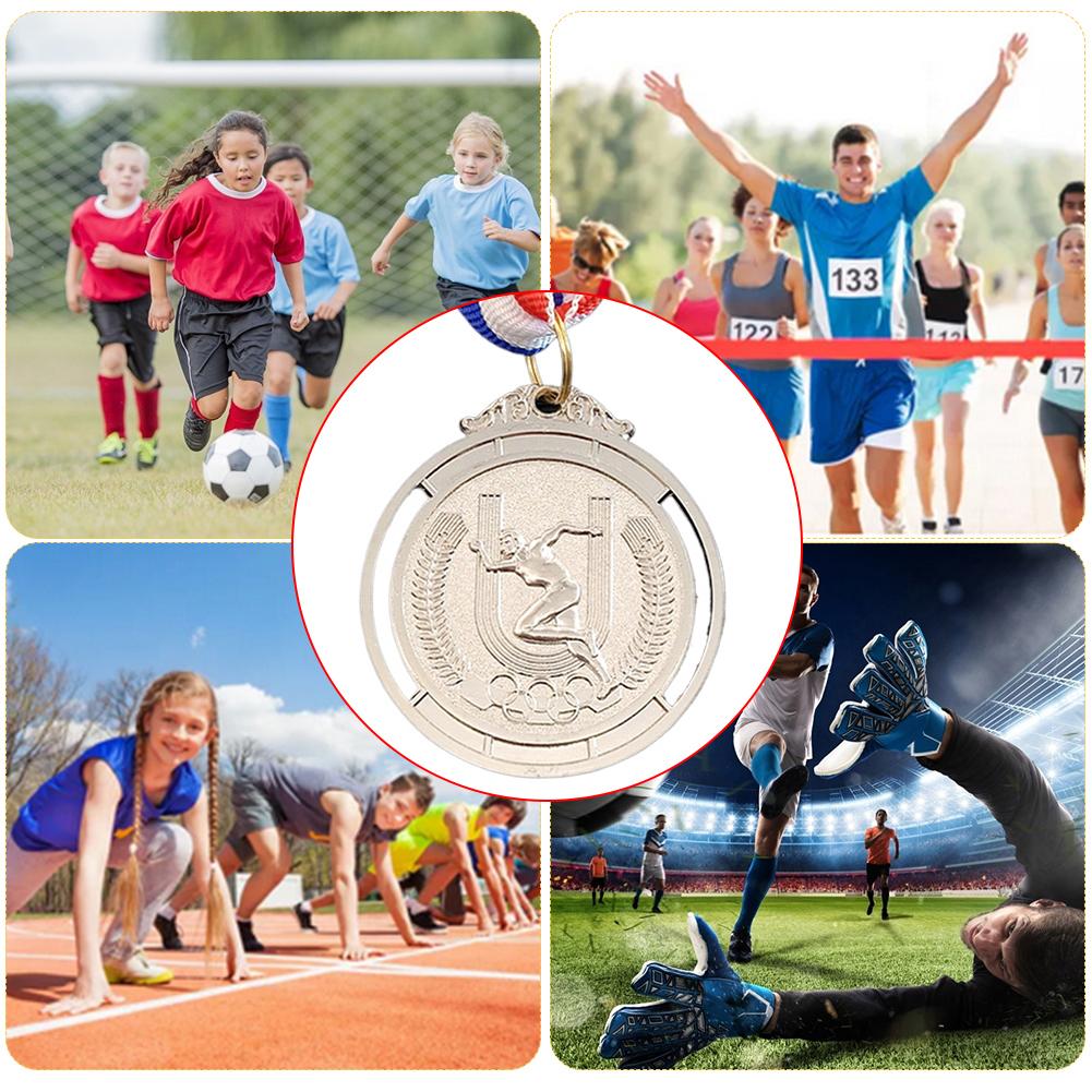 2 in Medaille Kinder Goldmedaille Auszeichnungen Medaille Souvenir Geschenk Gold Silber Bronze Auszeichnungsmedaille Goldmedaille für Wettbewerbe Party