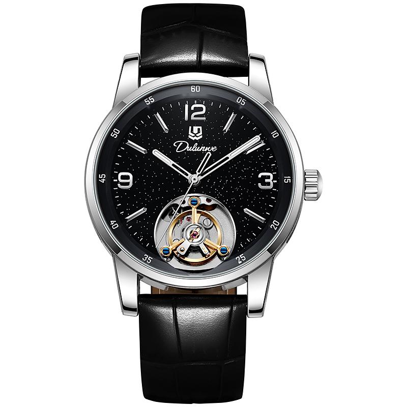 NEW Tourbillon Watch Men Fashion Sport Automatic Mechanical Clock Waterproof Wristwatch Top Brand Luxury Business Watch Reloj
