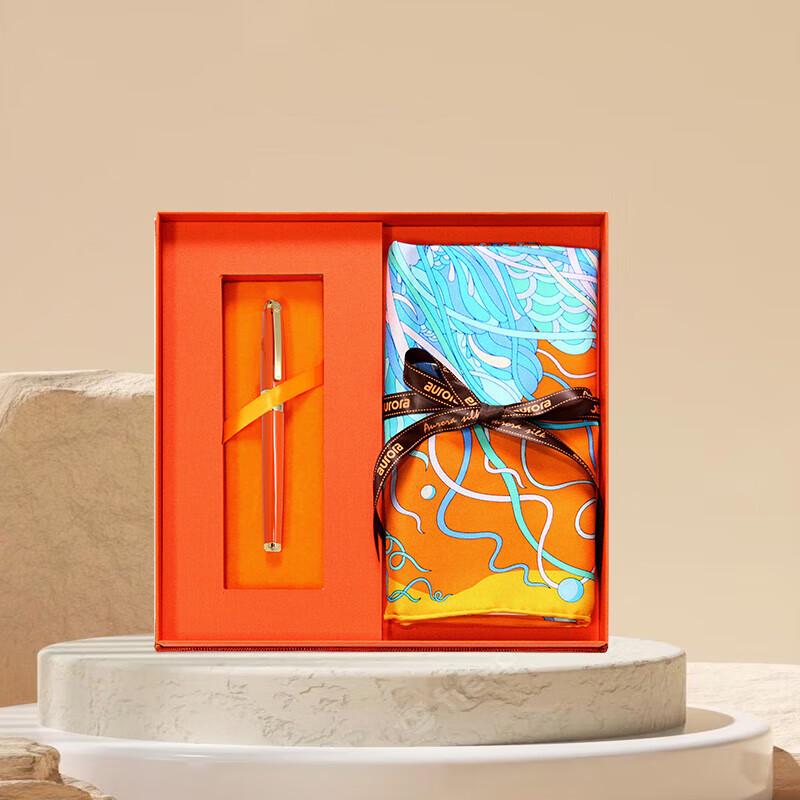 

ITARORA Aurora Jellyfish Silk Scarf & Pen Gift Set