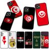 Tunisia Flag Map Cover Phone Case for Xiaomi Redmi Note 14 12 13 ProPlus A4 A3 Pro Plus 12C 13C 14C 5G