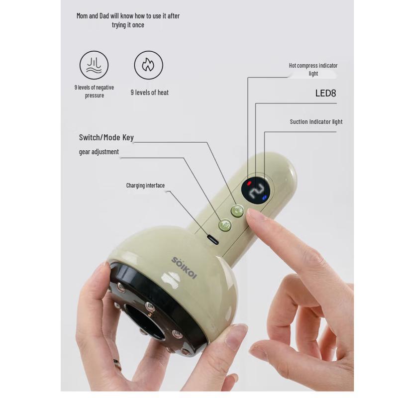SOIKOI Electric Cupping Therapy Device