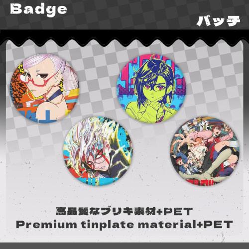 Dandadan Goods Okarun Momo Lucky Bag Set Badge Acrylic Stand Backpack Wall Hanging Birthday Gift (A)