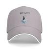 Nihilist Penguin But Why Cute Baseball Cap  Outdoor Gym Adjustable Trucker Hat Couple Women Streetwear Custom DIY Snapback Cap