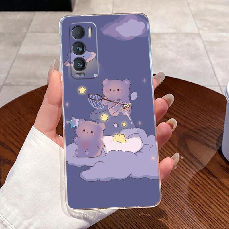 Jelly Casing For Realme GT Explorer Master/GT Master Explorer Edition Clear Silicon Soft TPU Back Cover Cute Cat Protective Case