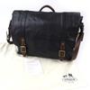 Tolle COACH Schultertasche HARRISON LEATHER MEDIUM MESSENGER schwarz 70386 Gebraucht