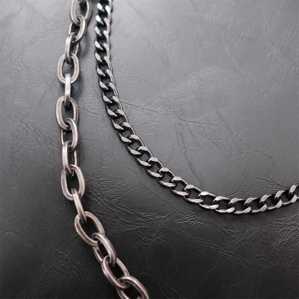 Pants Accessories Double Metal Heavy Hip Hop Vintage Jeans Hip Hop Men's and Women's Waist Chains Pants Chains