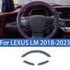 For LEXUS LM 2018- Car interior center console protective sticker interior decorative strip TPU protective sticker refit PPF