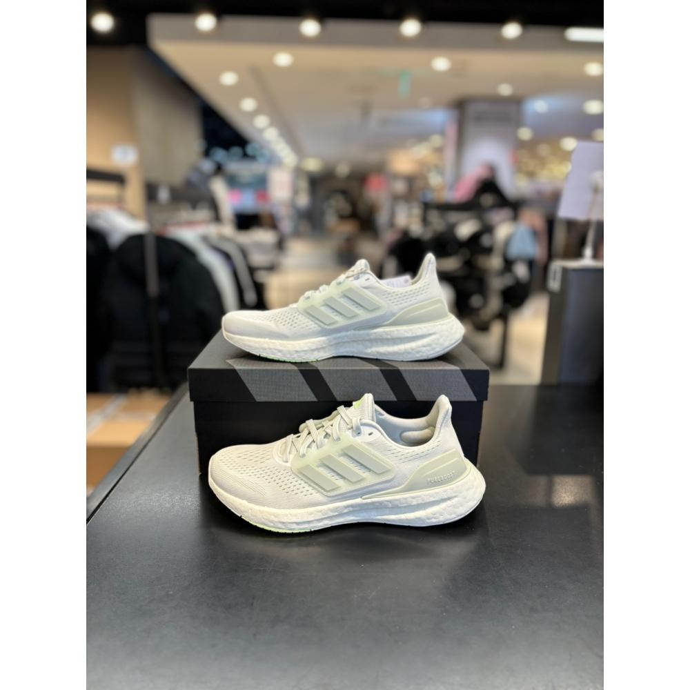 

Женские беговые кроссовки adidas PureBoost 23, зеленые IF1559