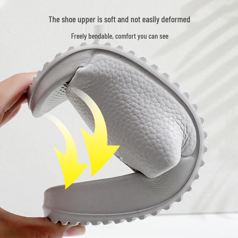Guoluofei Unisex Cloud Comfort Thick-Soled Bath & Outdoor Slippers