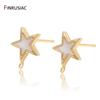 Tiny Classic Cute 14k Gold Plated Star Post Earrings Luxury Design Korean Charm Earrings For Women Fashion Jewellery 2026