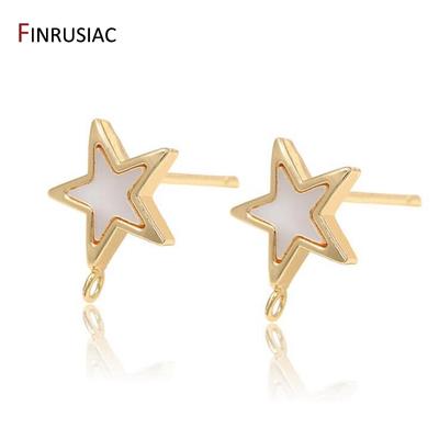 Tiny Classic Cute 14k Gold Plated Star Post Earrings Luxury Design Korean Charm Earrings For Women Fashion Jewellery 2026