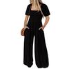 Damen Locker Lässig Bequem Große Größe Jumpsuit Sommer Mode Kurzärmliger Jumpsuit