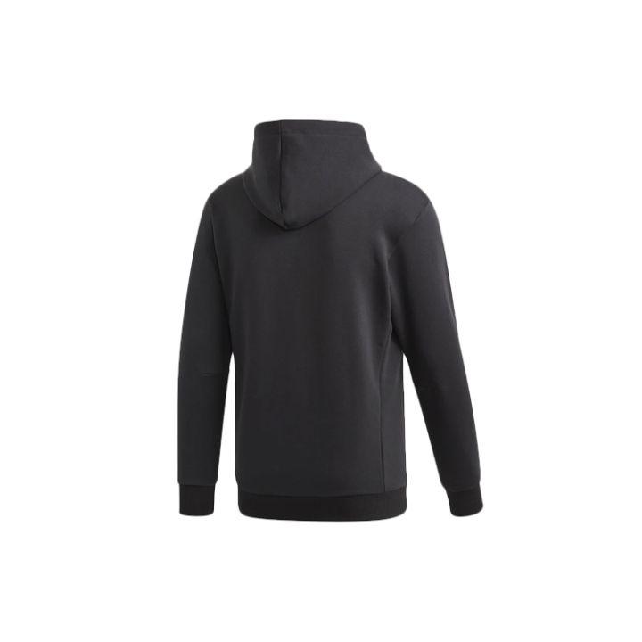 adidas MH BOS FL Sporty Hoodie Sweatshirt Men Tops Black DT9945