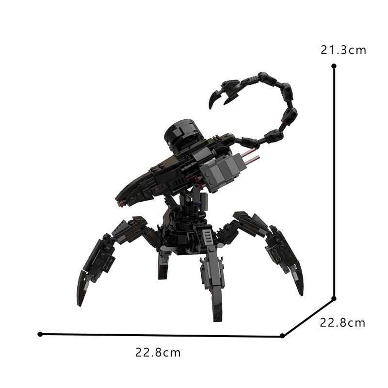 GSBAN Horizon Zero Dawned Robot Battle Machine Corruptored Game Action Figures Model Building Blocks Bricks Toys for Children