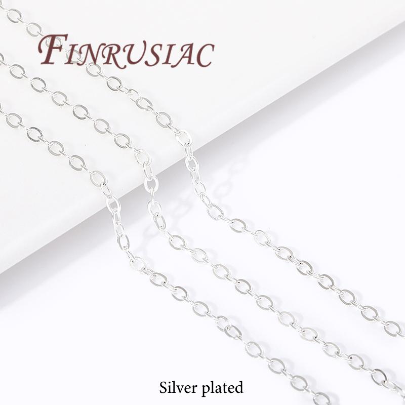 

1.2mm 1.6mm 2mm 18K Gold Plated Chains O Shape Chains For DIY Jewelry Making Necklace Accessories,Bulk Chain Wholesale 2mm-1 meter