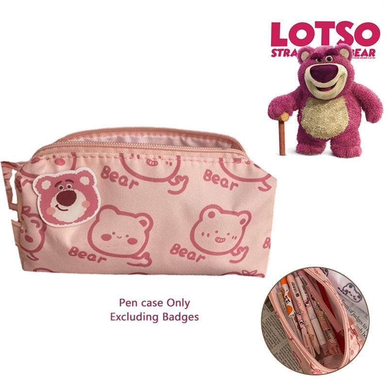 Lotso Pencil Zipper Case Cute Little Bear Largecapacity Student Stationery