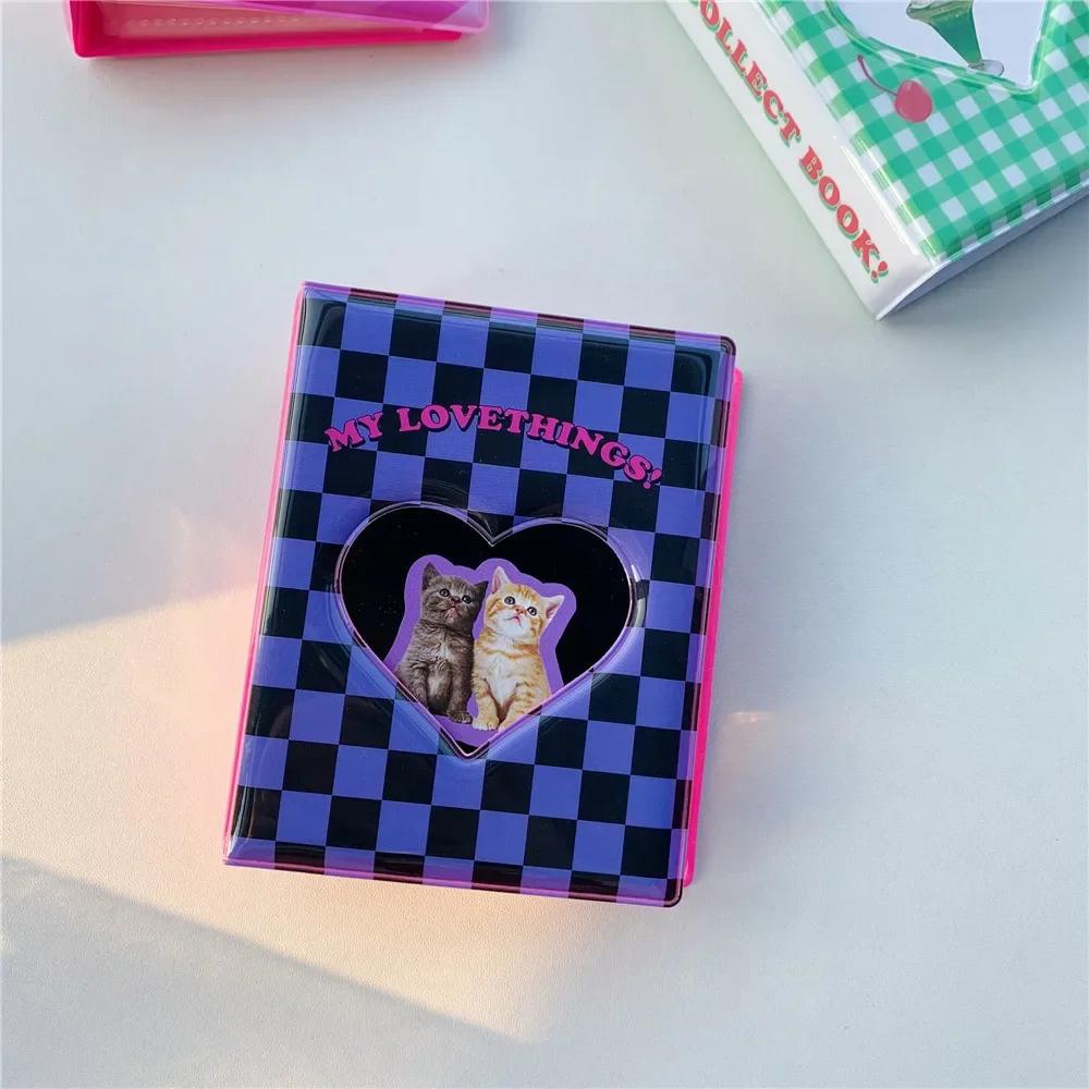 3 Inch 40 Pockets Cartoon Photocard Holder Idol Card Collect Book Instax Mini Albums Photo Album