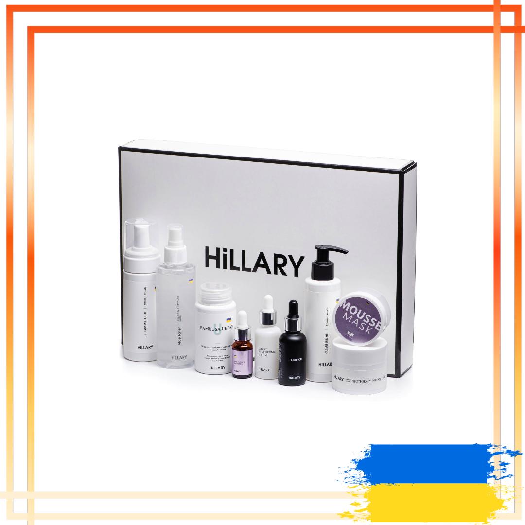 

Набір для комплексного догляду за сухою і чутливою шкірою Hillary Perfect 9