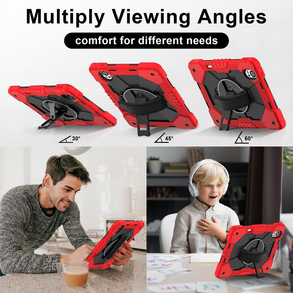 360 - Degree All - Round Protection! Multifunctional Tablet Case for Huawei MatePad Air (2024) 12.0" (NO MatePad Air 2023 11.5")