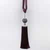 2pcs Plum Ball Tassel Hanging Ear Window Decoration, Can Be Used As Curtain Decoration for Bedroom, Living Room, Balcony