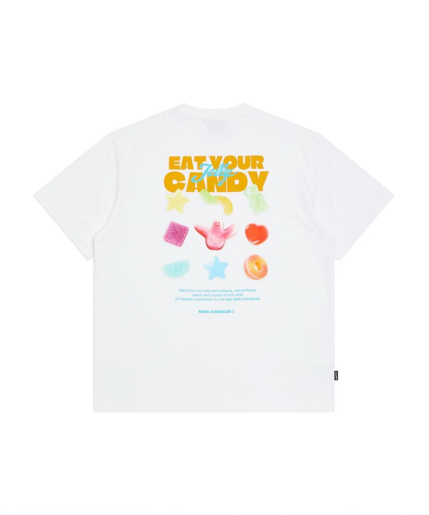MARK GONZALES Candy Angel Short Sleeve T-Shirt - White