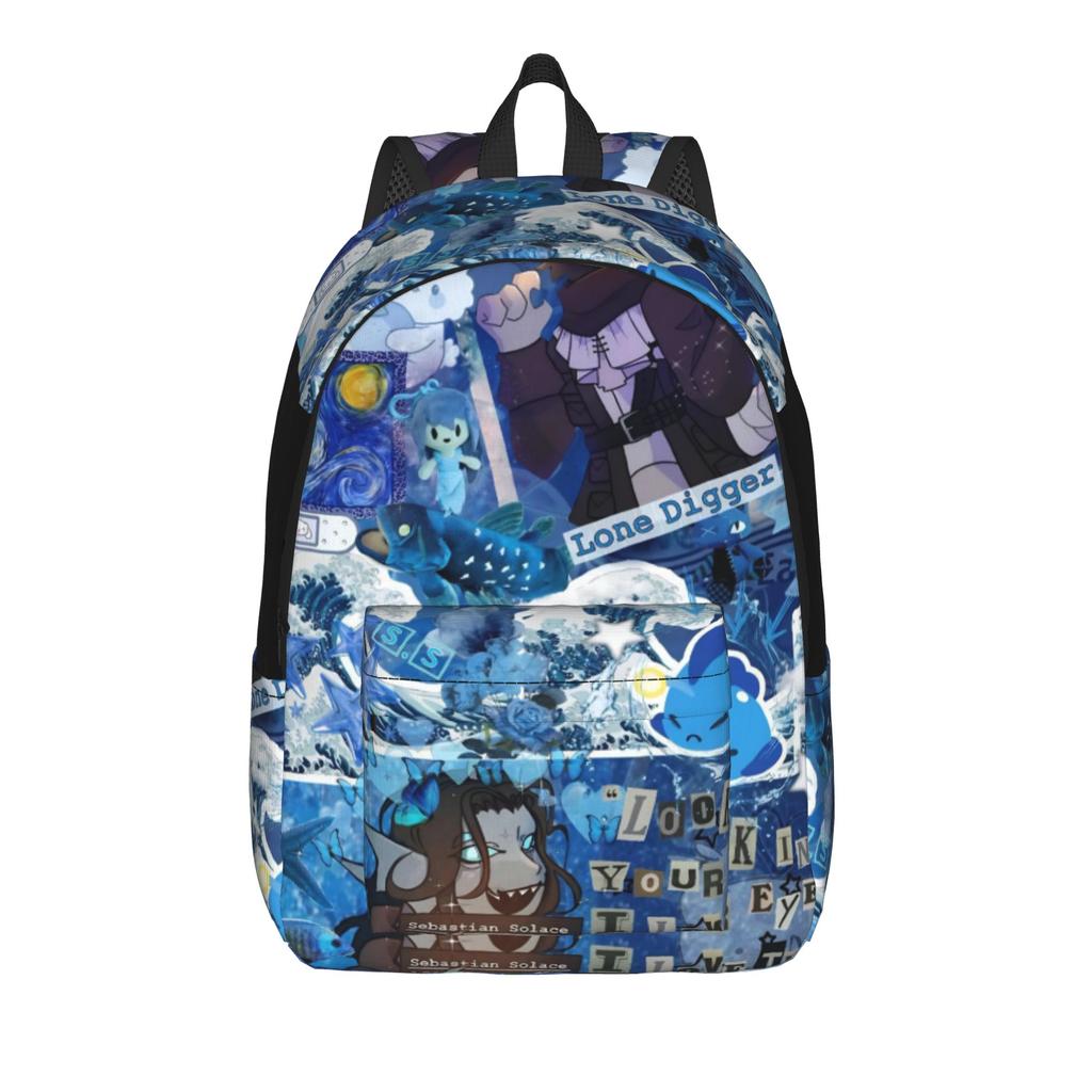 Sebastian Solace Teenage Backpack Gift High School Business Daypack for Men Women College Shoulder Bag