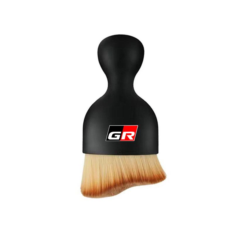 Car Soft Brush Tool Dust Remover Suede Fleece Microfiber Wash Towel For Toyota GR 86 Corolla Prius YARiS Hilux CHR SUPRA RAV4
