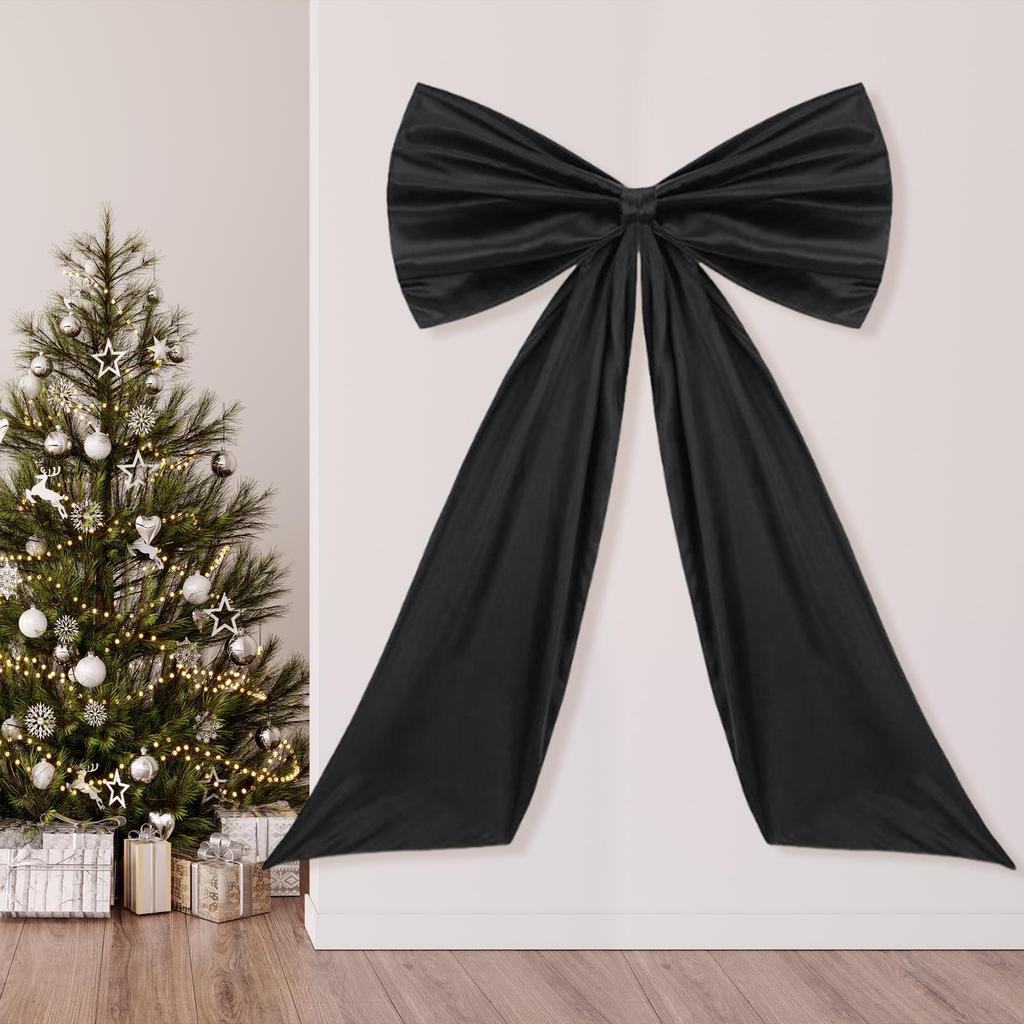 Large Bow Decor Hanging Backdrop Home Decor Birthday Party Decor Ribbon Tie Bow for Christmas Birthday Bridal Party Baby Shower