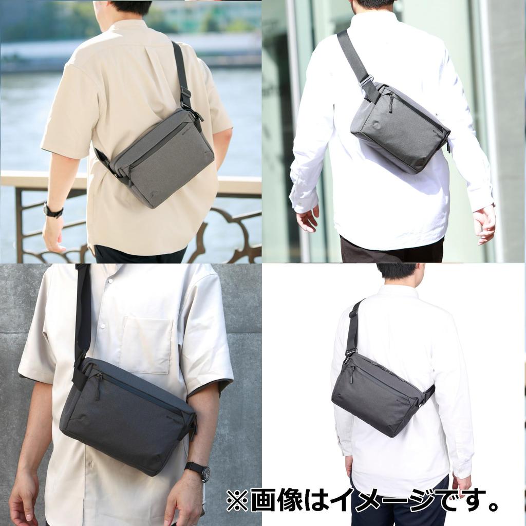 HAKUBA Plus Shell City Sling 4 G05 AZ Camera Top for Everyday 4977187001815 Bag, Black, Access, Use, AMZSP-CT05SL4BK,