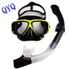 Tempered Glass Diving Goggles Full Dry Snorkeling Set