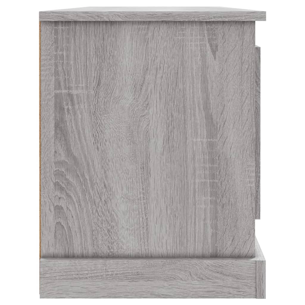 Vidaxl Szafka Pod Tv, Szary Dąb Sonoma, 100X35,5X45 Cm