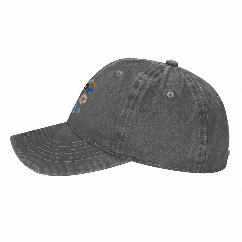 Cappellino in Denim Lavato con Teste di Steven Universe Cappellini da Baseball Casual Cappello Regolabile Estivo Unisex Cappellini da Baseball