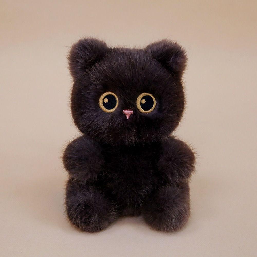 Soft Cartoon Cat Pendant Cute Animals Siamese Kitten Doll Lovely Cat Plush Toys Girl Boy