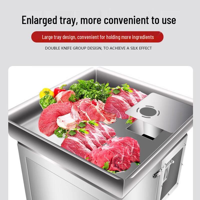 Commercial High-Power Food Shredder & Slicer