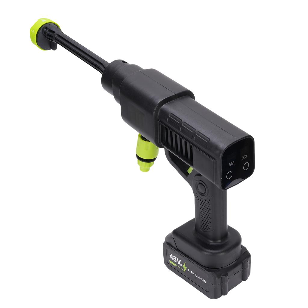 Taşınabilir Araba Yıkama Makinesi Kablosuz Yüksek Basınç 14 silindirli Pistonlu Motor 8 10m Menzil 40bar Tepe Basıncı Power Washer for